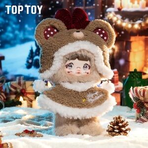 Nommi Magical Christmas Eve Series Plush Pendant - Snowball Cub